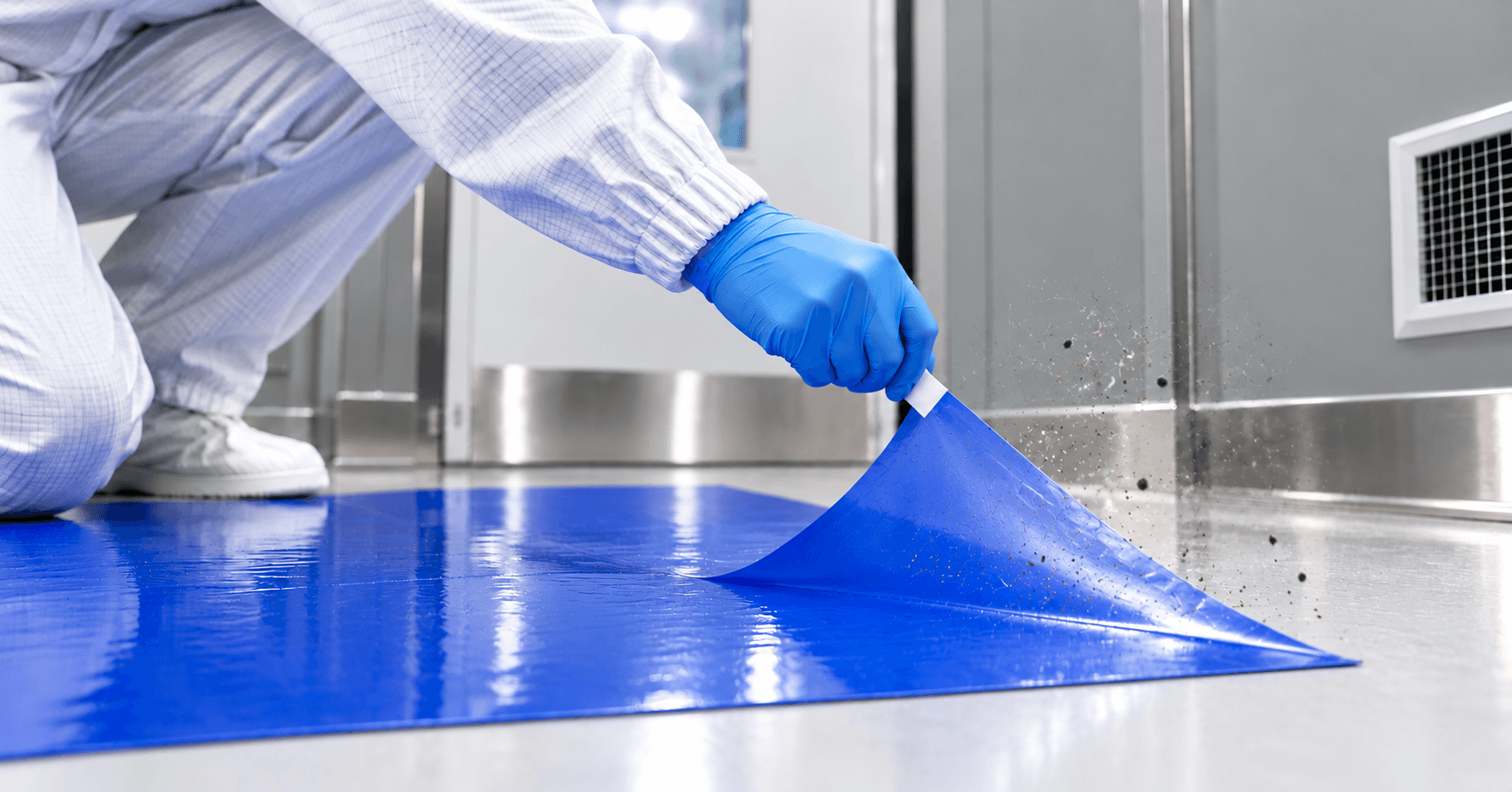 Tacky Mat Disposal Risks: Static & Particles | Sticky Mat Alternative